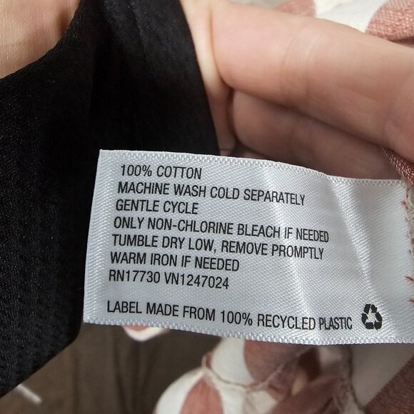 Knox Rose Red Cream Striped Wrap Midi Dress Cottagecore Boho Peasant M - Picture 10 of 11